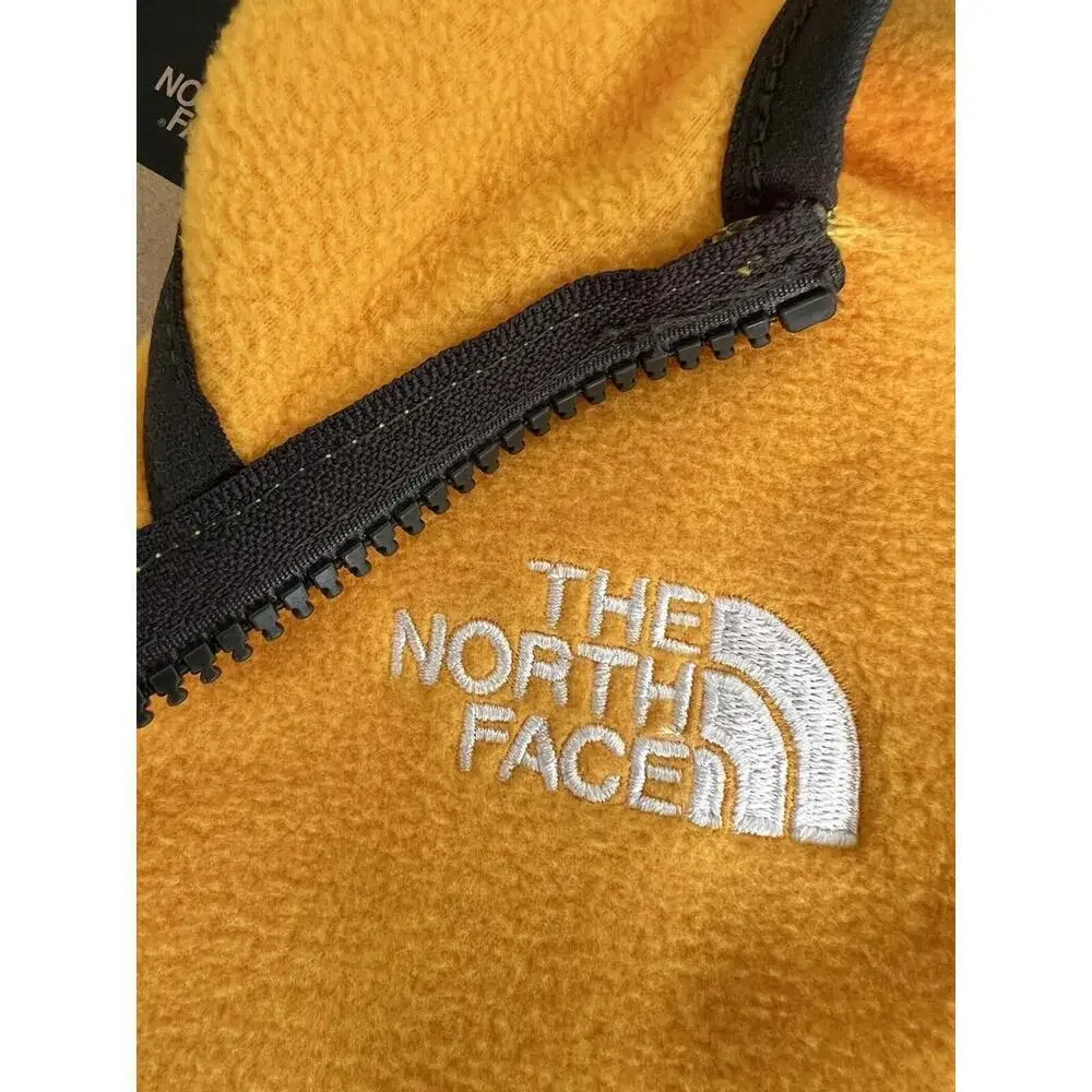 North Face $60 Teen Glacier Full Zip Hoodie Summit Gold Size M(10)